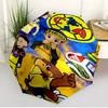 Club America Print Automatic Open Close Umbrella, Portable Foldable Umbrella, for Outdoor Commute Camping Trip, Ideal Birthday Gift