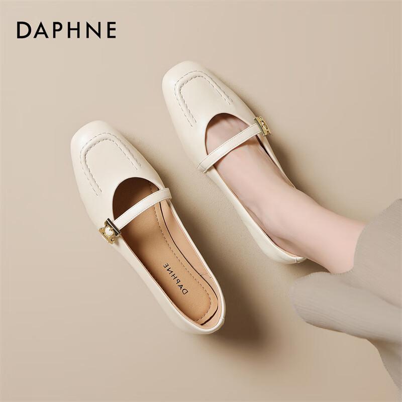 Daphne Women s Retro Mary Jane High-Heel Shoes 36