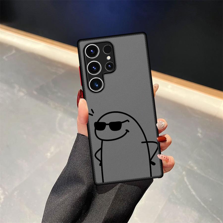 

Funda Back Phone Cover Case for Samsung Galaxy S22 S26 S23 FE Note 20 Ultra 10+ S25 Ultra S24 Plus S21 S20 FE Line People Galaxy S23+