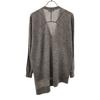 Alexander Wang Pletený kardigan s dlouhým rukávem XS šedý Dámský Použitý