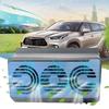3 Fans Design Car Exhaust Fan Solar Powered Car Ventilator Auto Window Cooler  Car Use