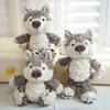 17cm Cute Cartoon Wolf Doll Boy Birthday Children's Day Gift Plush Toys Plushie Stuffed Toys Decoration Christmas Gifts