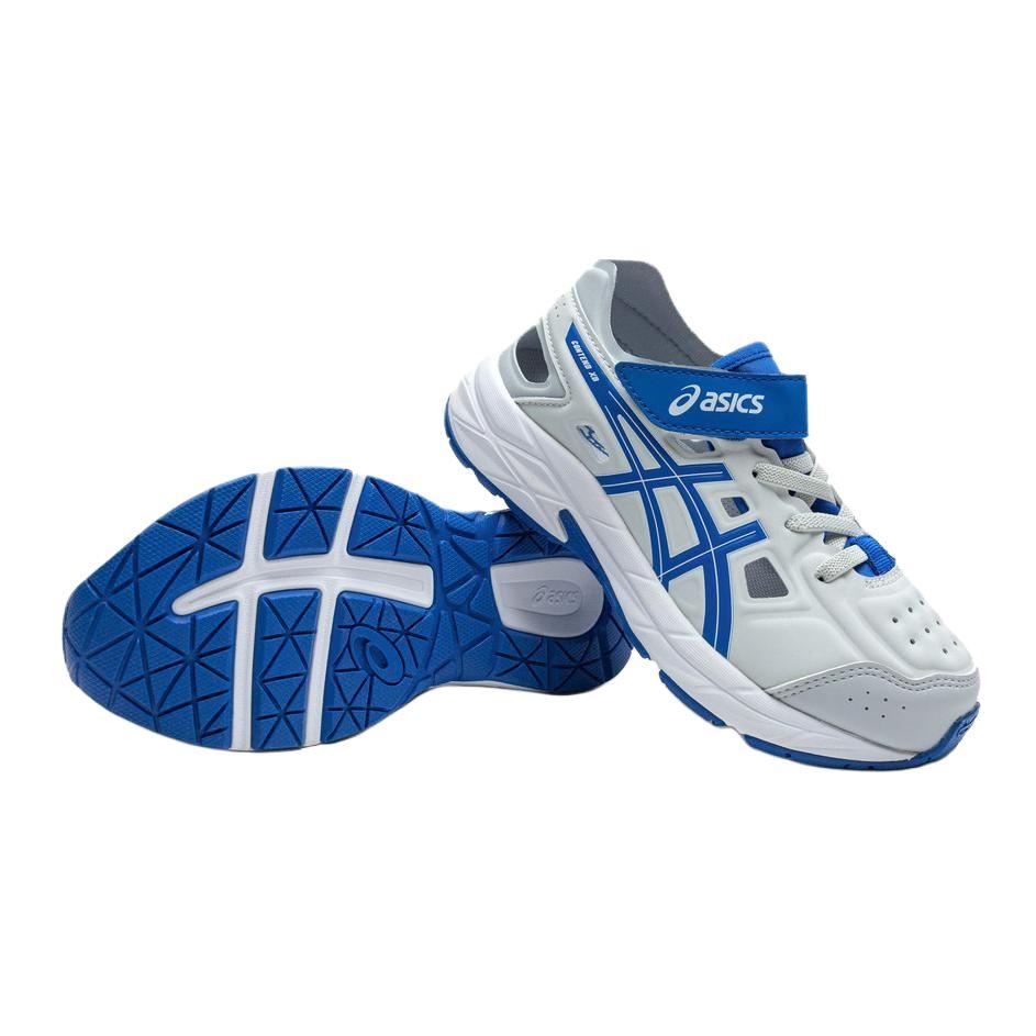 Asics Kinder Contend Serie Synthetikleder Leicht Atmungsaktiv Low Top Freizeitschuhe Kinder Sneaker Blau 1014A336-020
