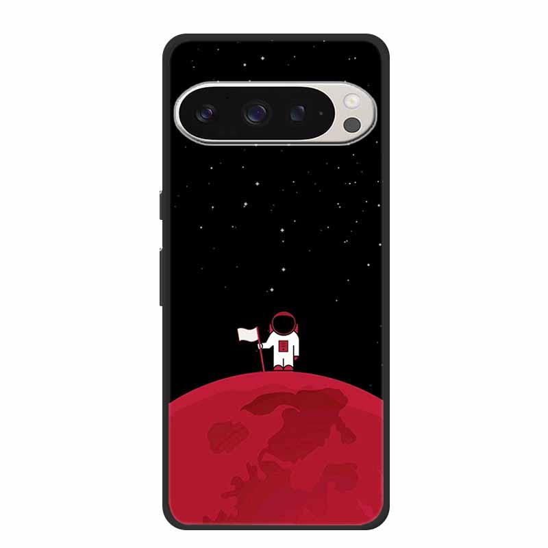 Für Google Pixel 9 5G Hülle Luxus TPU Weiches Silikon Handyhüllen für Google Pixel 9 Pro Pixel9 Cartoon Süße Stoßstangenabdeckung Fundas