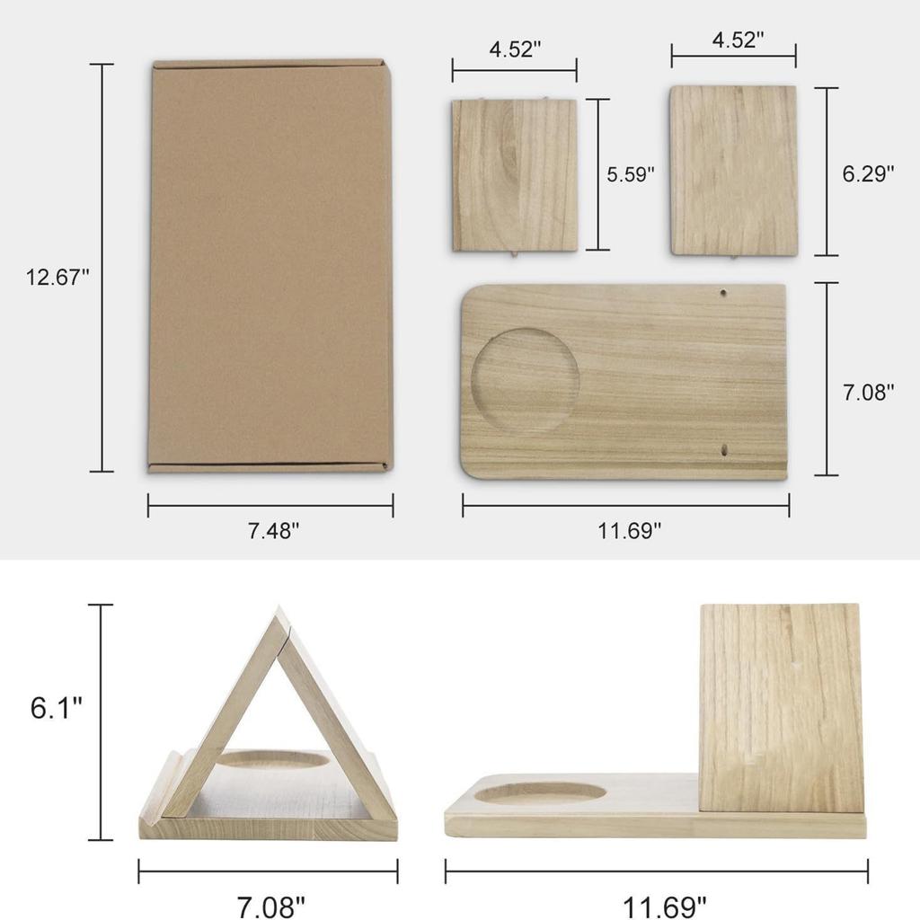 Wooden Book Stand Book Holder Stand For Page Rest Portable Sturdy Lightweight Bookshelf For Textbook