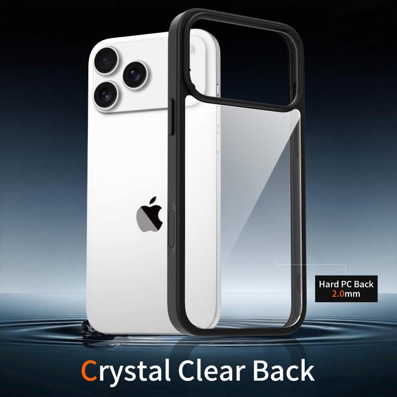 Iphone17promax Transparent Case 14 Skin-feeling Clear Phone 16 Protective Cover