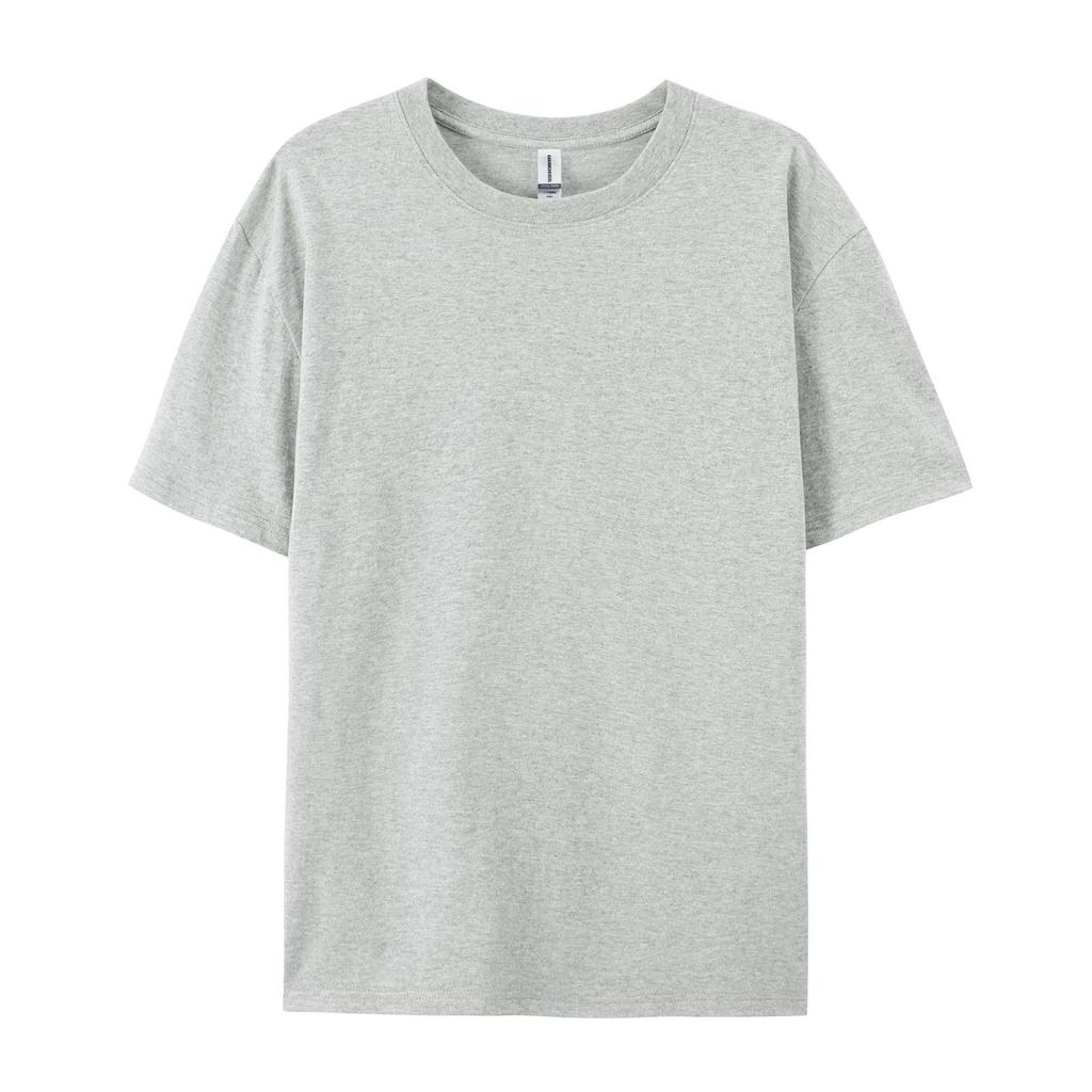 Women's Summer Breathable Plus Size Solid Colour Round Neck Bottom Casual Sports T-Shirt