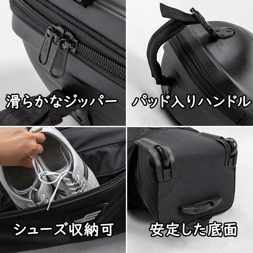 FMAFNLY Golf Bag Golf Travel Cover with Hard Foldable Golf Airline Golf Black P Cover, Wheels, Shell, Bag, Bag, Waterproof, Wear-Resistant,
