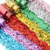 20/30g Glitter Sprinkles Powder Colorful Hexagonal Sparkly Powder Nail Art For Handicraft Creative Nail Paillette Decoration