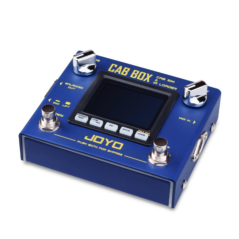 JOYO R-08 Guitar Effect Pedal CAB BOX Amp Simulation Pedal Support Third Party IRs Loading Cabinet Modeling Pedal Guitar Part