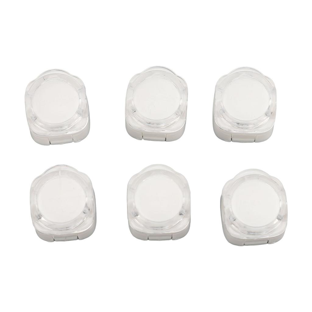 6 Pcs Magnetic Cable   7.5mm Slot Charging Cord Clip Holder Desk Wire   with   Tape