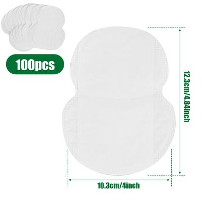 50/100 Stück Achselschweißpads Vlies Atmungsaktiv Ultradünn Achselschweißpads Nicht Sichtbar Bequem Herren Damen Achselschweiß