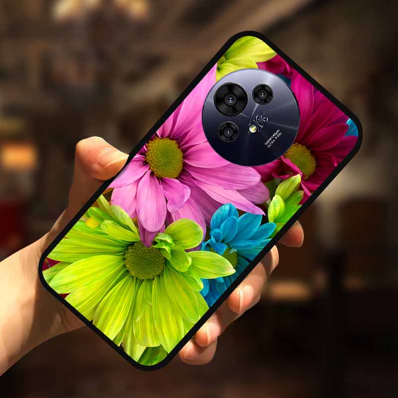 Per Custodia TCL 50 Nxtpaper 5G Lusso Moda Morbido TPU Protettivo Silicone Custodia per Telefono per TCL 50 Pro Nxtpaper 5G Cover Posteriori Coque