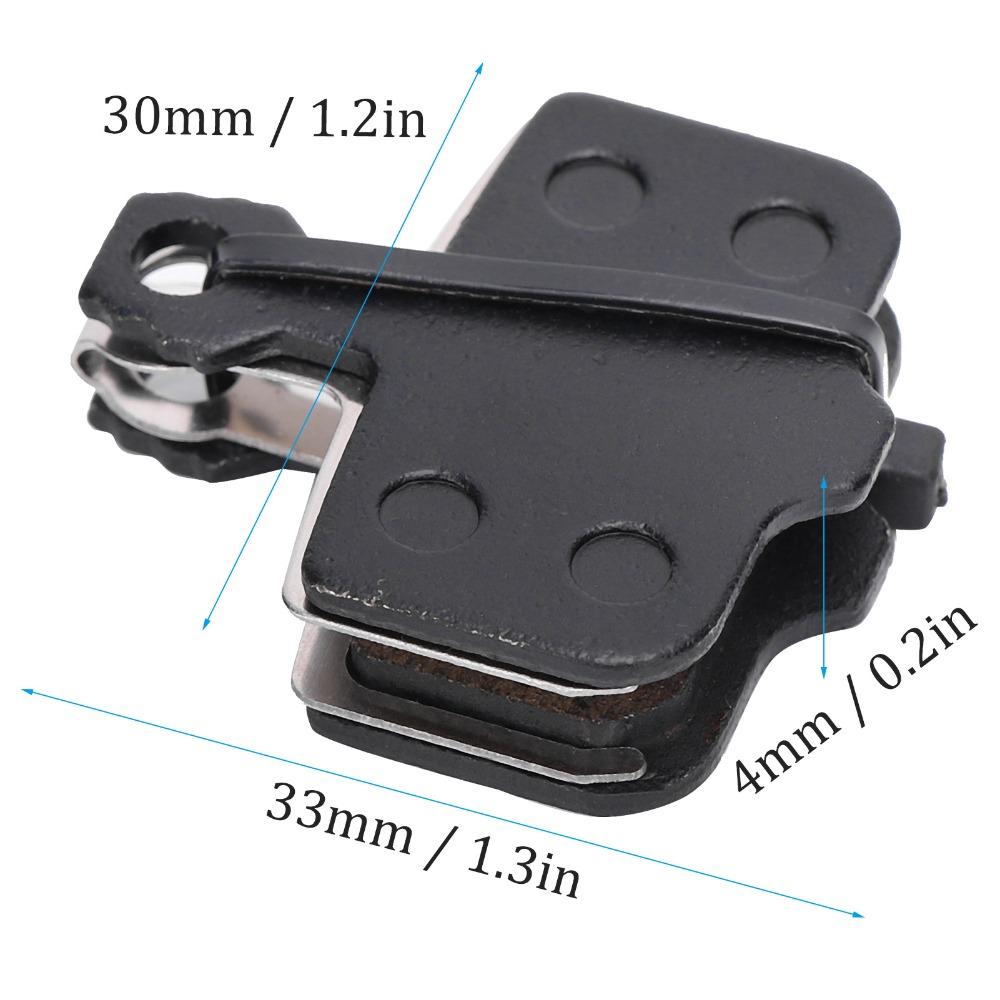 5 Pairs 30mm Brake Pad Set Black Electromobile Brake Pads Disc Brake Pads  Bicycle Replacement