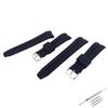 22mm Curved Silicone Rubber Watch Strap - Waterproof, Outdoor Sports Compatible with Various Brands