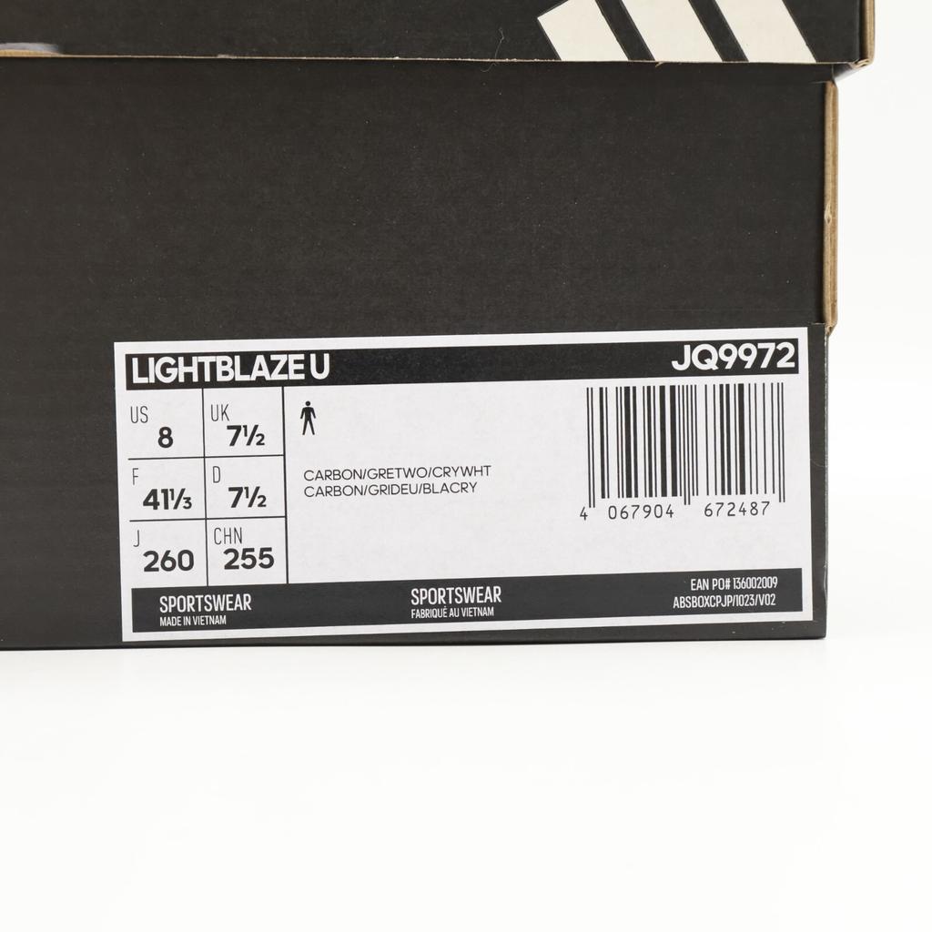 JQ9972 adidas Lightblaze Gri Cărbune Două Alb Cristal (a bărbaților)