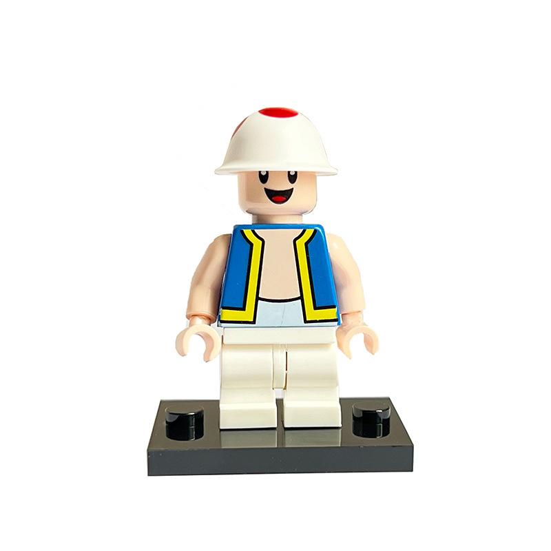 Ninja Warrior Superhero Doll With Weapon Single Building Block Assembly Toy