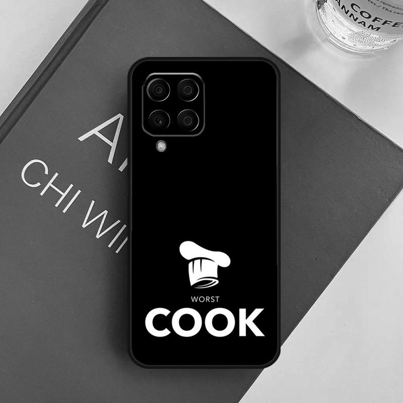Baking Cook Chef Case For Samsung Galaxy M15 M35 M55 M56 M36 M16 M06 M31 M13 M33 M53 M12 M32 M52 M14 M34 M54