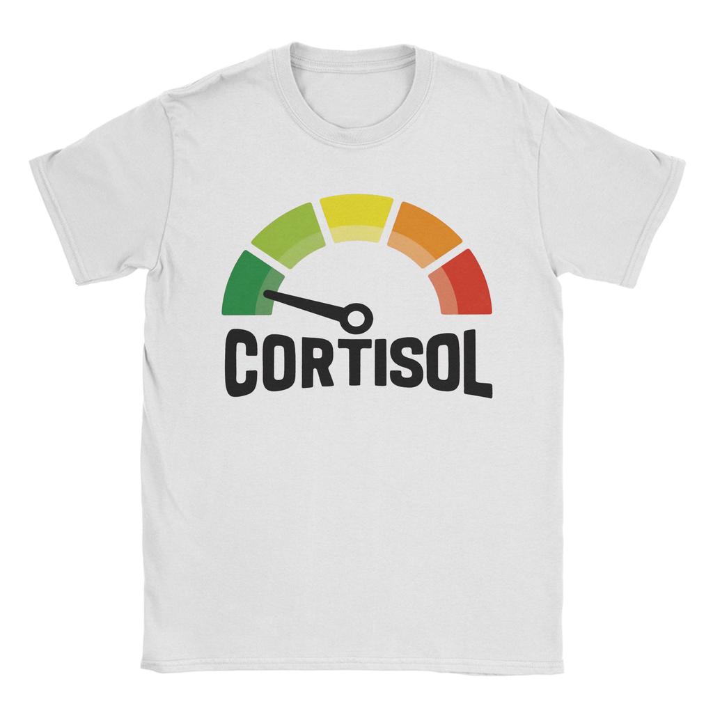 Mens Womens Low Cortisol Levels V T Shirt Cotton Printed Tee Shirts  Clothing Outfits