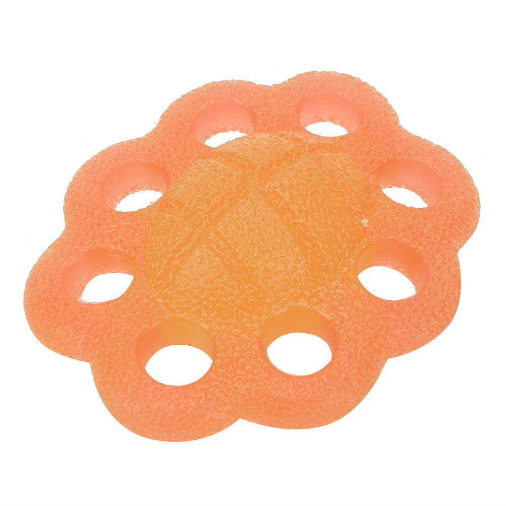 

Кистевой эспандер для укрепления пальцев, инструмент для реабилитационных тренировок, оранжевый