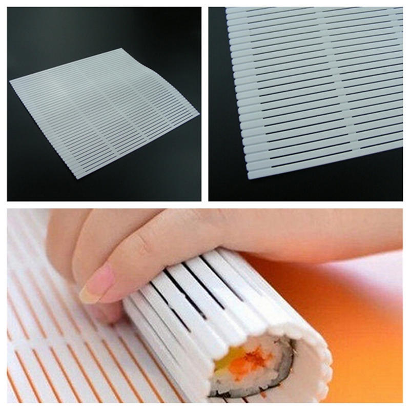 Practical Sushi Rolling Roller Plastic Material Mat Maker Kitchen Diy