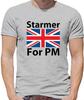 Starmer Pour Pm - T-Shirt - Keir Travail Élection Prime Minister Votez