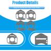 4Pcs Carburetor Body Gasket Lawn Mower Carburetor Bowl Gasket Replace Compatible with Briggs and Stratton 692077 805541 Grey