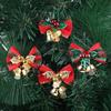 5 Pieces Christmas Bow Decoration, Cute Mini Xmas Bowknot Ornament Suitable for Christmas Decoration, Home Decoration