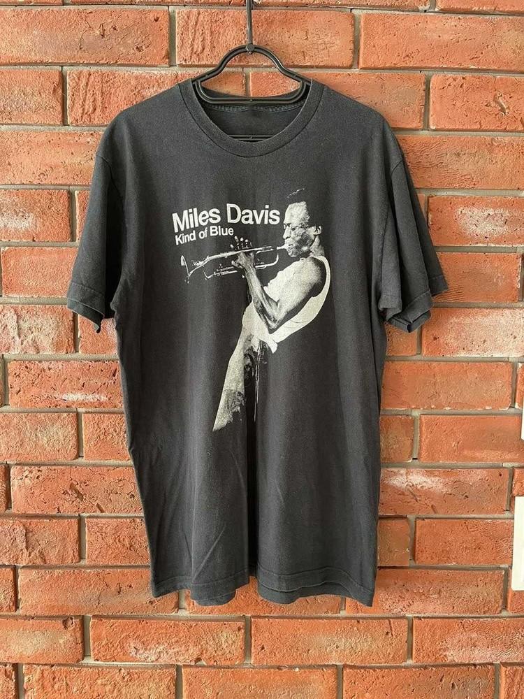 

Новая Винтажная Майлз Дэвис kind of blue Подарок Для Фанатов Унисекс S-5XL Футболка CA127 Унисекс Футболка L