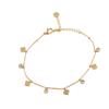 Luxurious Double-Layer Four-Leaf Clover Zircon Bracelet for Women, Stainless Steel Elegant Versatile Jewelry