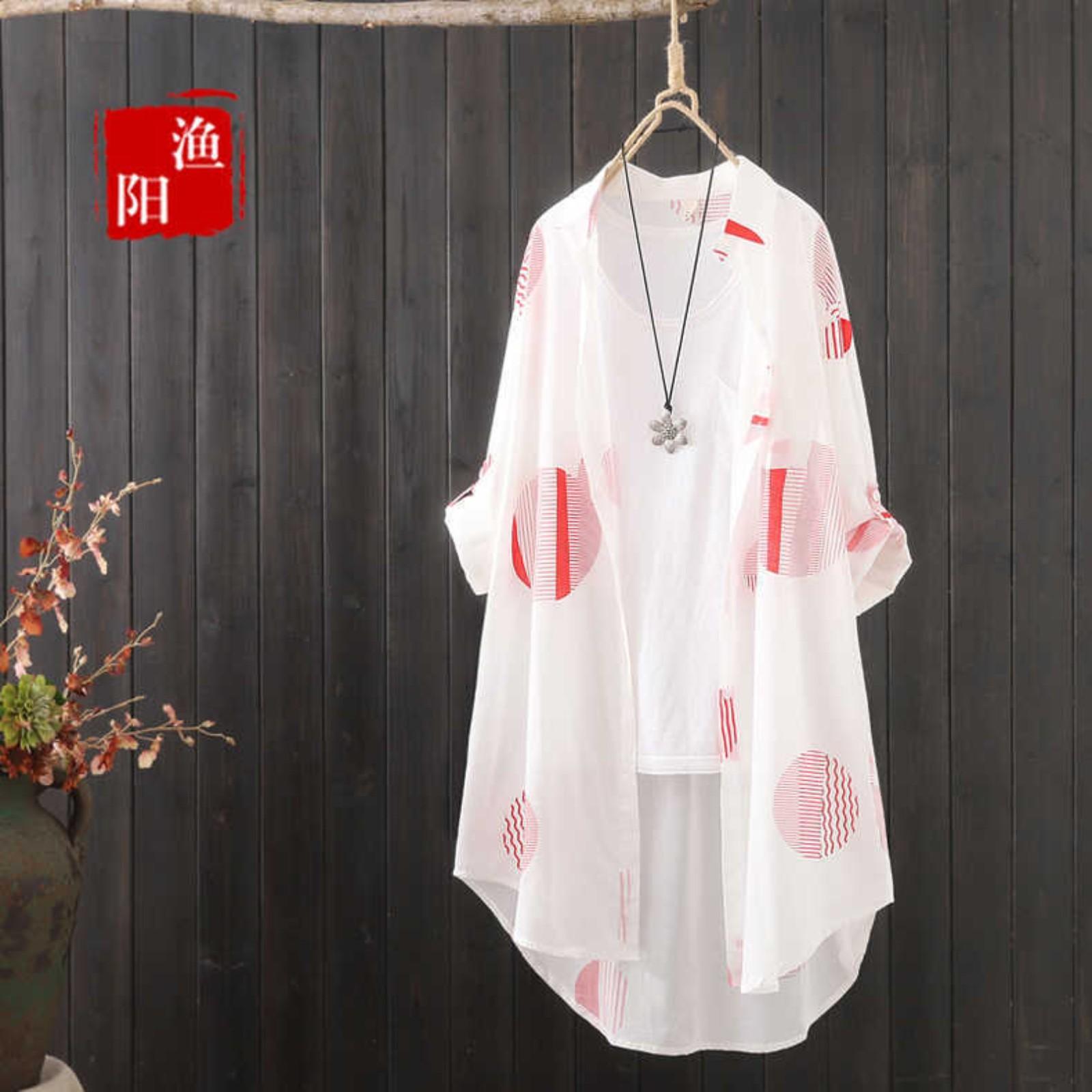 

Ladies Lapel Single Breasted Solid Color Long Sleeve Shirt XXL чорний