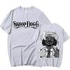 Hot Sale Rapper Snoop Dogg Graphic T Shirt Men's Hip Hop Fashion Style Funny T Shirts Summer Unisex Oversized T-shirt Streetwear