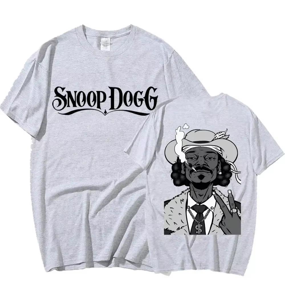 Hot Sale Rapper Snoop Dogg Graphic T Shirt Men's Hip Hop Fashion Style Funny T Shirts Summer Unisex Oversized T-shirt Streetwear