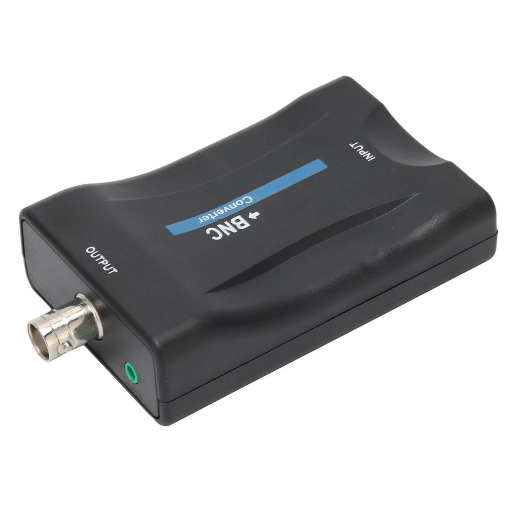 High-Definition Multimedia Interface zu BNC Konverter Q9 Kopf Videosignal-Umwandlungsbox(Schwarz )