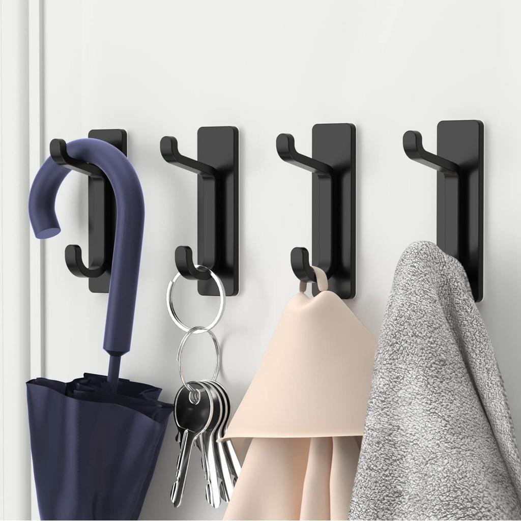 Stainless Sticky Steel Hook Household Kitchen Bathroom Hanging Towel Clothes