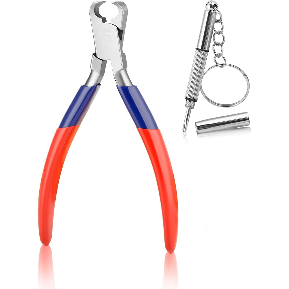 GOLD DEER End Nippers, Eyeglass-Specific, Cutting Nippers, Eyeglass Pliers, Eyeglass Maintenance,...