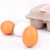 6PCS Realistic Eggs Toys Pretend Kitchen Toys Wooden Food Toy Educational Learning With Storage Box Creative Birthday Gift