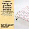 Comfortable Pet Camping Bed Detachable Pet Cool Nest Cat Lounger Cat Elevated Bed  Travel Portable