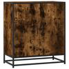 Vidaxl Cabinet, Smoked Oak, 68X35X76 Cm, Wood-Based Material