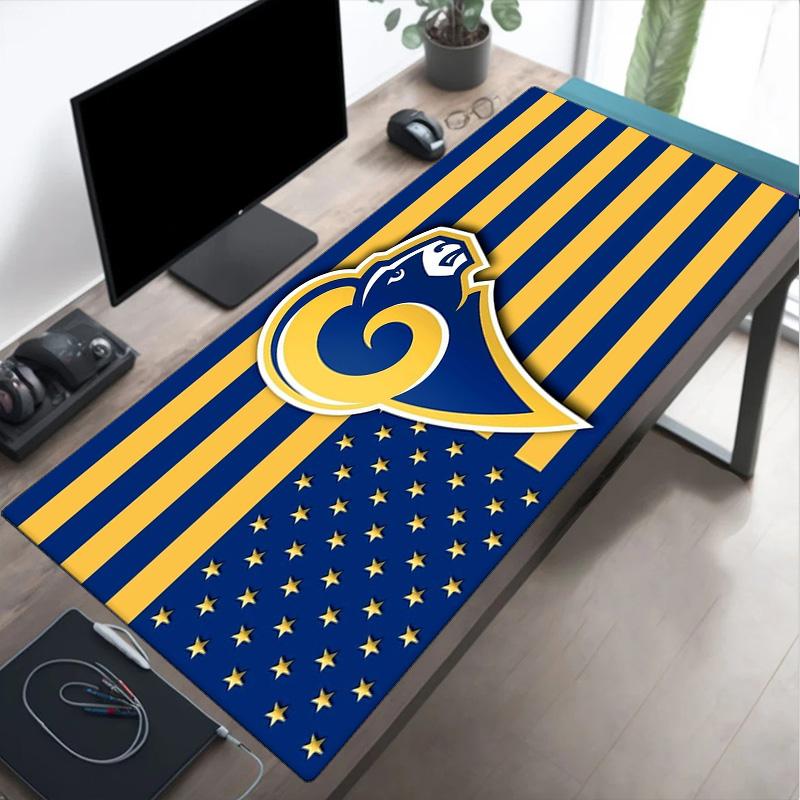 Rams Team Spirit Mouse pad Mouse pad, Gaming Mouse Pad, keyboard pad, Desk Decor for computer notebook Fan Gift Birthday Gift