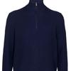 Polo Ralph Lauren SS22 Solid Color Zip Collar Long Sleeve Sweater Men Sweater Blue 781862821-001