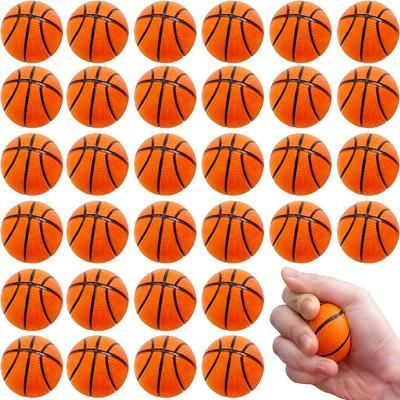 5/10pcs Mini Basketball Stress Balls Bulk Squeeze Basketballs Party Favors Decoration for Adults Decompression Toy School Sports