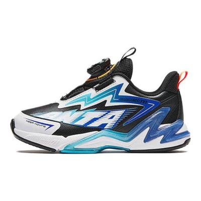 Kids Comfortable Trendy Non-Slip Wear-Resistant Low-Top Running Shoes Kids Sneakers Black White Blue 312349964N-8