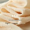 DME French Style V-Neck Seven-Point Sleeve Lace Jacquard Shirt