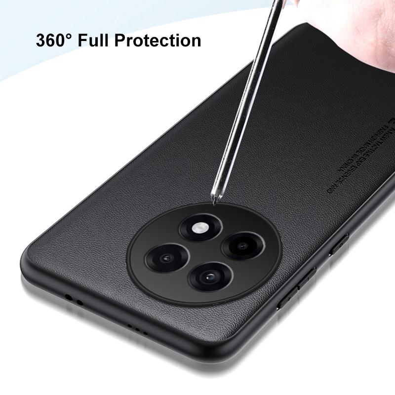 Luxury PU Leather Case for OnePlus 13R Ace 5 Pro Back Cover Silicone Full Protection Phone Case for One Plus 13R 5G OnePlus Ace5