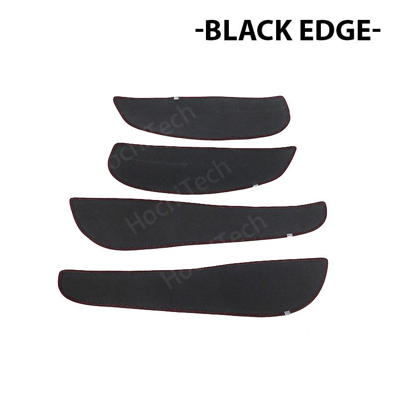 Protective Mat Side edge cover Door Inside Guard Car Door Anti Kick Pad Sticker for BMW 3 Series E90 4D 2009-12 318i
