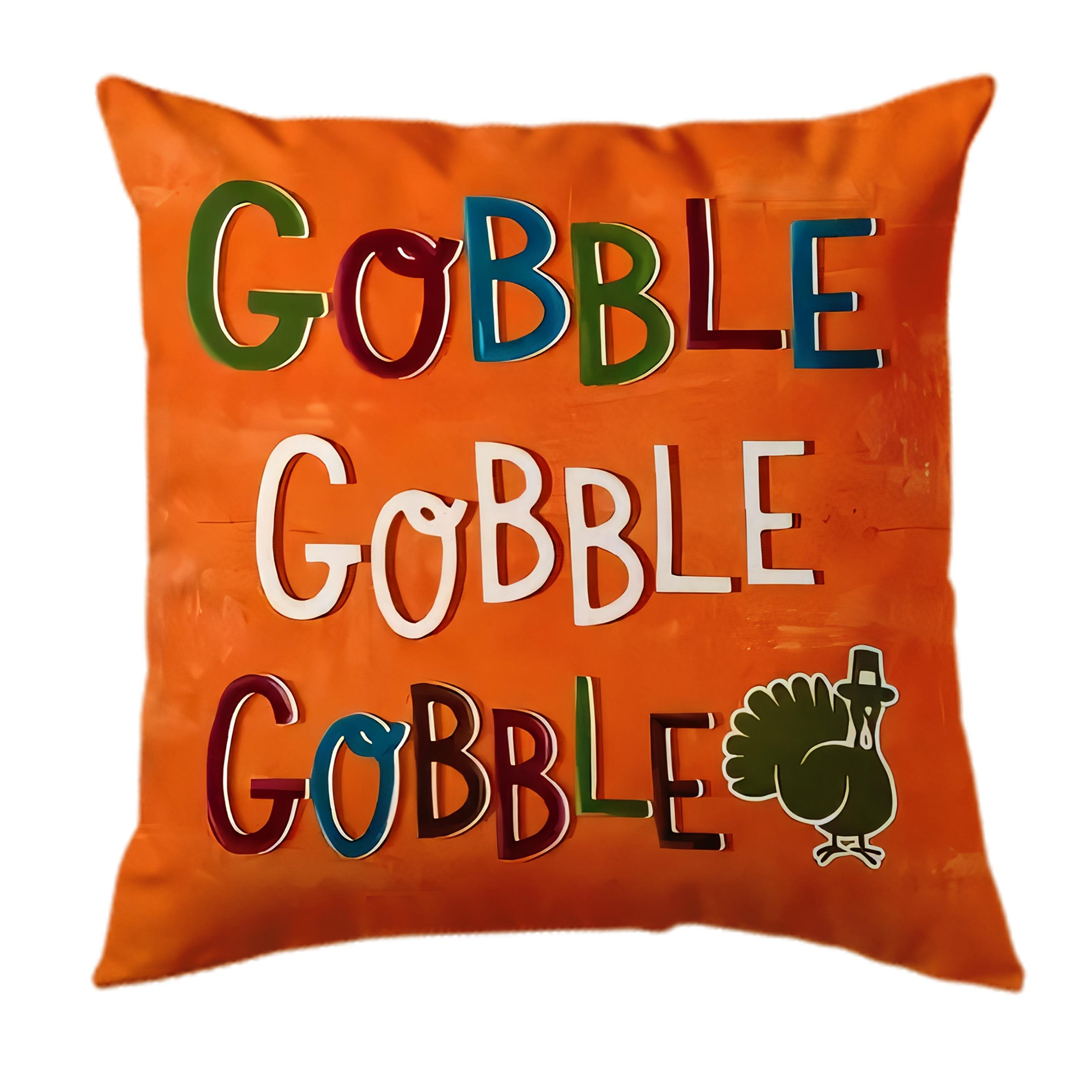 

Домашний декор Узор ко Дню Благодарения Декоративные наволочки с узором Наволочка для подушки Подходит для дивана Спальни Автомобиля Наволочка 40x40cm