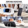 For iPhone 16 Pro Max Case Ring Kickstand PC+TPU Shockproof Phone Back Cover