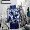 Kks Lech Poznan Print Flannel Blanket, High Quality Comfortable for All Seasons, Home Decor, Warmth and Comfort, Perfect for Christmas Gifts60