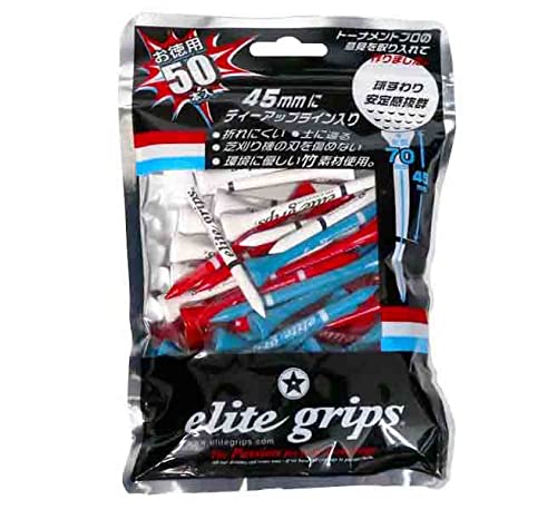 Elite Grips Elite Grips Гольф-тисы Упаковка из 50 штук синий